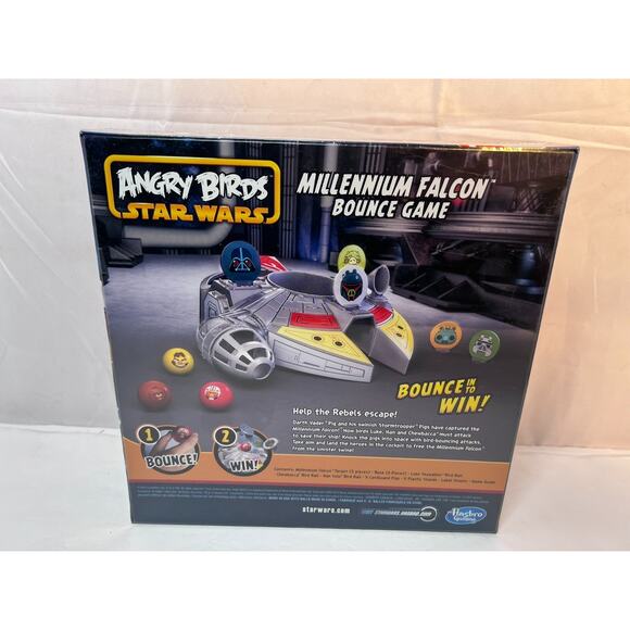 Angry Birds Star Wars Millennium Falcon Bounce Board Game Hasbro - NIB - Picture 6 of 8